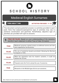 Old irish gaelic name composed of the elements súil eye and dubh black, dark, and a diminutive suffix, hence little dark eyes. Medieval English Surnames Facts Worksheets Origins Family Lineage