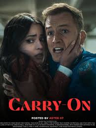 One bag for one life. CARRY-ON, starring Taron Egerton, Sofia Carson,  Danielle Deadwyler and Jason Bateman arrives December 13.