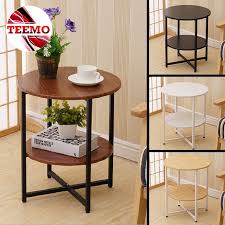 The round corner coffee table available on the site are made of different materials such as wood, aluminum, marble, steel, glass and so on, so that you can pick the best one to go with your existing decor. Ready Stock Teemo Nordic Modern Living Room Small Coffee Table Round Corner Several Sofa Side Tables Shopee Malaysia