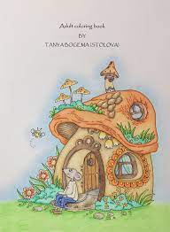 Nice Little Town 5 By Tanya Bogema Stolova Coloring Books Drawing Class Coloring Pages