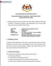 Jabatan hal ehwal khas negeri pulau pinang. Iklan Jawatan Kosong Jabatan Akauntan Negara Malaysia Janm Kerja Kosong Kerajaan Swasta