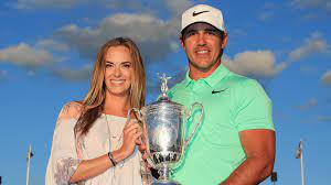 Стоковые видео без лицензионных платежей. Brooks Koepka Wife Pics July 9 2019 Los Angeles California Usa 09 July 2019 Los Angeles California Brooks Koepka And Brooks Koepka Addresses Viral Thong Pic