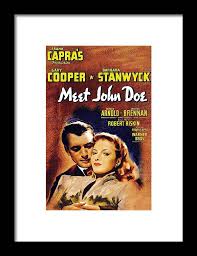 Meet John Doe -1941-. Framed Print by Album - Fine Art America