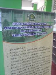 Selamat datang calon peserta didik baru man 3 sleman pendaftaran. Man 3 Palembang Menerima Calon Siswa Siswi Baru Chsumsel