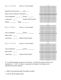 A quadratic equation in standard form ( a , b , and c can have any value, except that a can't be 0.) luckily there is a method that works in simple cases. Review Solving Quadratics By Graphing