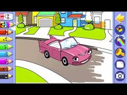 Araba Boyama Oyunu Eglenceli Boyama Ogreniyoruz Youtube