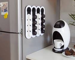 White Dolce Gusto Coffee Pod Holder 16 Nescafe Capsule Etsy Coffee Pod Holder Coffee Pod Storage Coffee Lover Decor