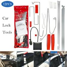 George ­did you ever notice that it seems you never have to actually put the key. 12pc Car Door Open Unlock Tool Repair Kit Key Lost Lock Out Emergency Air Pump Ebay
