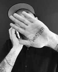 Whatever By Jon Boy Palm Tattoos Tattoos Hand Tattoos