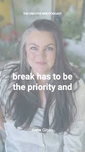 Part 2 of our season finale about taking breaks is out now ! With  @annagibbsart , @michaelfoxfineart & @brandisalmon.artist., From mental and  physical self-care to the impact of breaks