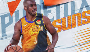 At his introductory press conference as a member of the phoenix suns, chris paul discusses why he chose to play in the valley, devin booker and his memories. Nba Phoenix Suns Starten Mit Chris Paul Angriff Auf Die Playoffs Endlich Wieder Respektiert