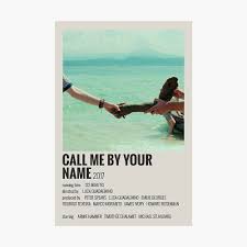 Call me by your name (2017). Call Me By Your Name Movie Poster Poster By Trenemon Redbubble