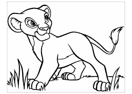 Check spelling or type a new query. Young Simba The Lion King Kids Coloring Pages