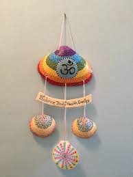 Yoga Chakra Wall Hanging Etsy Shell Crafts Diy Seashell Crafts Shell Crafts