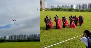 Our technical support team in the united states and canada is accessible at your fingertips. Red Lion Parachutists Spotted Having Ndp Rehearsal In Sengkang Mothership Sg News From Singapore Asia And Around The World