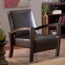 Belham Living Frederick Mission Accent Chair Www Hayneedle Com Accent Chairs Chair Leather Accent Chair