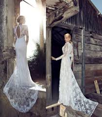 Long Sleeve Lace Wedding Gown Fitted Long Train Good For Winter W Long Sleeve Wedding Dress Lace Long Sleeve Fitted Wedding Dresses Long Train Wedding Dress
