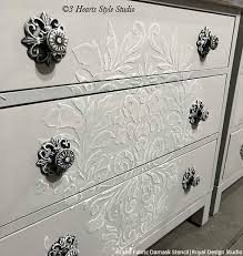 See more ideas about painted furniture, redo furniture, furniture. Shabby Chic Farmhouse Style Furniture Stencils For Painting Diy Decor Royal Design Studio Stencils