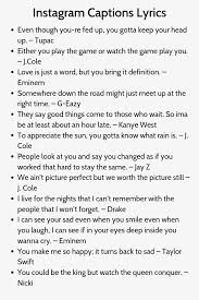 Instagram Captions Lyrics Instagram Quotes Captions Instagram Caption Lyrics Instagram Captions For Selfies