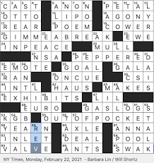 On this page, it is one of the clues of the washington post crossword answers may 22, 2020 (22/05/2020). Barbara Lin Laptrinhx News