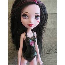 Monster High Draculaura 10.5" Poseable Doll by Mattel 2015 EUC