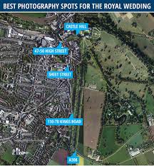 301 jericho road smithfield, va 23430. Royal Wedding 2018 Google Map Of Windsor For Best Location To See Meghan And Harry Travel News Travel Express Co Uk