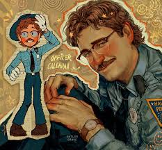 Stranger Things Officer Phil Callahan fanart??!?!