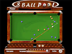 When the game opens, if you wish to play alone press 1 player button; 8 Ball Pool Game Play Online At Y8 Com