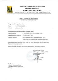 Untuk perbedaan dari surat resmi dengan surat biasa terletak pada penulisan dan juga pemakaian bahasanya. Contoh Surat Domisili Pesantren Download Kumpulan Gambar