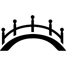 Japanese Bridge Free Vector Icons Designed By Freepik Free Icons Bridge Icon Vector Icon Design