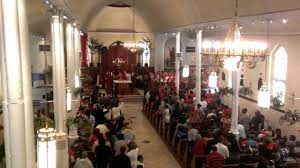 Michael the archangel, defend us in battle, be our protection against the wickedness and snares of the devil. St Peter Claver Church Nola Fire Youtube
