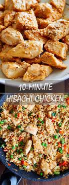 Hibachi chicken with fried rice. Super Easy To Make This Hibachi Chicken Is Also Ridiculously Tasty And Melt In Your Mouth Tender Ifoodblog Hibatchi Recipes Hibachi Chicken Hibachi Recipes