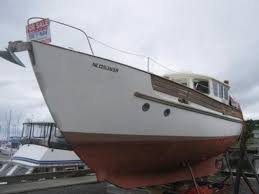 Just sailing with my fisher 37 motorsailer. Ocean Yacht Sales 1976 Fisher 37