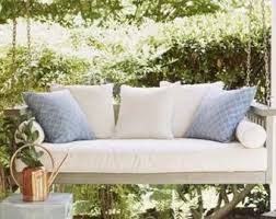 Porch Swing Cover White Mattress Cover Outdoor Bed Twin Mattress Cover Indoor Outdoor Sunbrella Mattress Cover Day Bed Sheet Porch Offwhite En 2020 Interiores