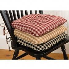 Black And White Buffalo Plaid Chair Pads Check Out Sturbridge Yankee Workshops Classic Country Chair Pad Diy Chair Cushions Kitchen Chair Cushions Seat Cushions Diy