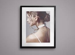 Best free fonts, mockups, graphics and templates. Free Black Photo Frame Mockup By Jamie Chou On Dribbble