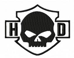 Your resource to discover and connect with harley davidson. Harley Davidson Skull Hd Black Embroidery Designs