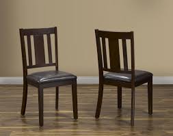 The classy furniture online store for dining room, living room & occasional. K Living Riya Solid Wood Espresso Dining Chairs Set Of 2 Walmart Canada