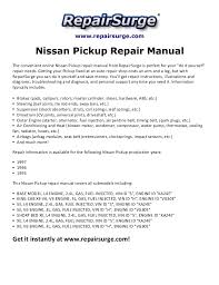 Here's a simplified camshaft position sensor diagram for the 1996, 1997 2.4l nissan pickup. Nissan Pickup Repair Manual 1995 1997