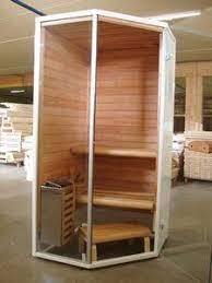 Durch unser modulares system mit 300/600mm elementbreite lässt sich diese sauna schnell und einfach, ohne schrauben in den wänden verwenden zu müssen, aufbauen. Mini Sauna Sauna Fur Zuhause Badezimmer Mit Sauna Kleine Sauna