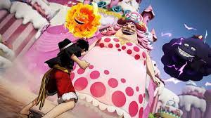 Luffy Takes On Big Mom In One Piece Pirate Warriors 4 Game Trailer Game Trailers One Piece Pirates