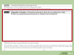 Get ready for tax season deadlines by completing any required tax forms today. How To Amend A Federal Tax Return With Pictures Wikihow