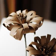 There are three shelves, instead of rungs, which are perfect for storing toilet paper, toiletries, lotion, tissues, and folded towels. Diy Cardboard Paper Tube Flowers