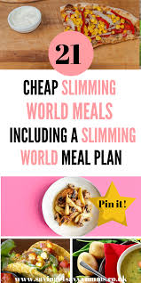 Cheap And Easy Slimming World 7 Day Menu Easy Slimming World Recipes Slimming World Quick Meals Meal Planning