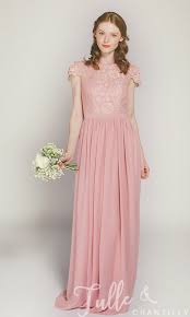 Cap Sleeves Long Lace And Chiffon Bridesmaid Dress Tbqp322d Bridesmaid Dresses Long Chiffon Dusty Rose Bridesmaid Dresses Long Bridesmaid Dresses