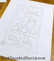 To keep them organized, i made 15 different posts. Bible Verse Coloring Page Psalm 66 11 Shout For Joy