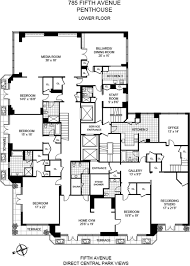 7 Bedroom Nightmare Nyc Penthouse Penthouse Apartment Floor Plan Penthouse
