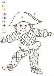 Coloriage Arlequin A Colorier Dessin A Imprimer Mardi Gras Carnival Crafts Coloring Books