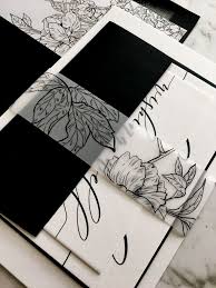 Black And White Invitation Design Black And White Invitation Black Wedding Invitations Modern Wedding Invitations Wedding Cards