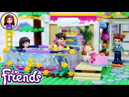 Custom Lego Friends Backyard With Pool Sophie Henry House Renovations Continue Diy Youtube Lego Friends Backyard Makeover Diy Lego Friends Sets